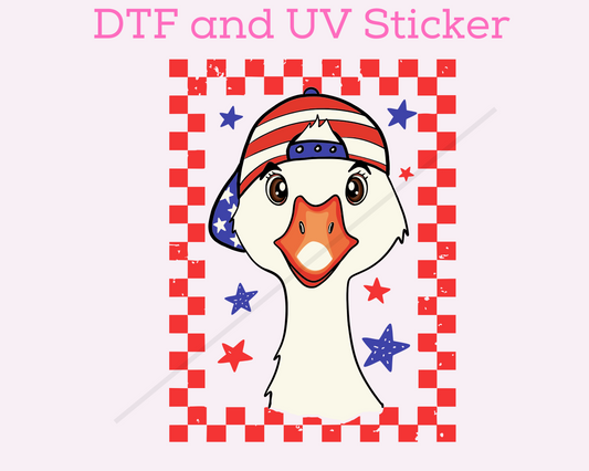 Boy Goose Patriotic