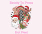 Christmas Collage DTF TRANSFER or UV DTF STICKER