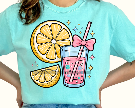 Lemonade DTF TRANSFER or UV DTF STICKER