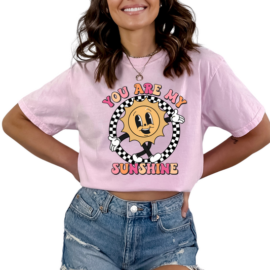 You Are My Sunshine Summer DTF TRANSFER or UV DTF STICKER