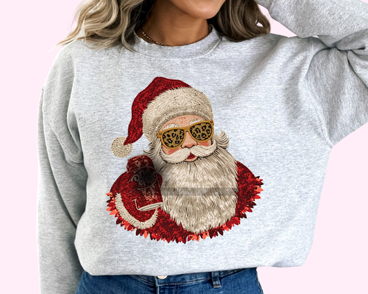 Dr Soda Santa Christmas DTF TRANSFER