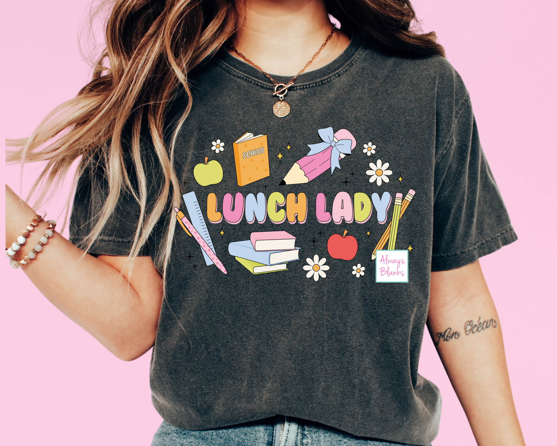 Lunch Lady DTF TRANSFER or UV DTF STICKER DECAL