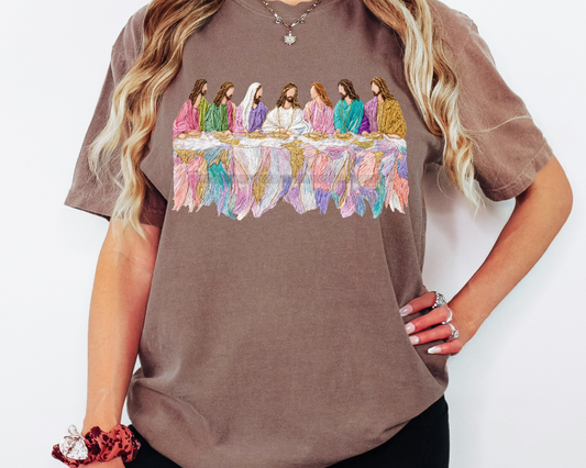 The Last Supper Faith Based Religious DTF TRANSFER or UV DTF STICKER